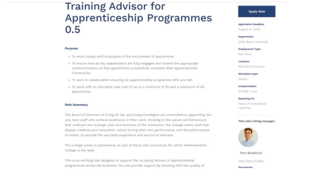 FE HR - Case Study - Overhauling the recruitment system