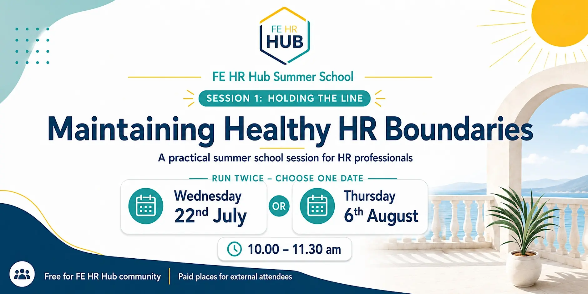 FE HR Hub Summer School - Part 1: Managing Healthy HR Boundaries